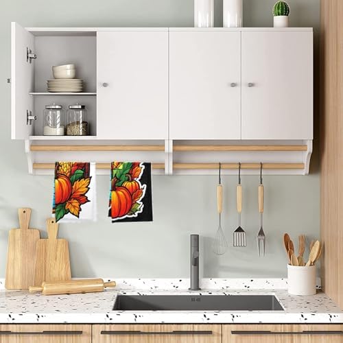 Fall Tea Towels Set of 4