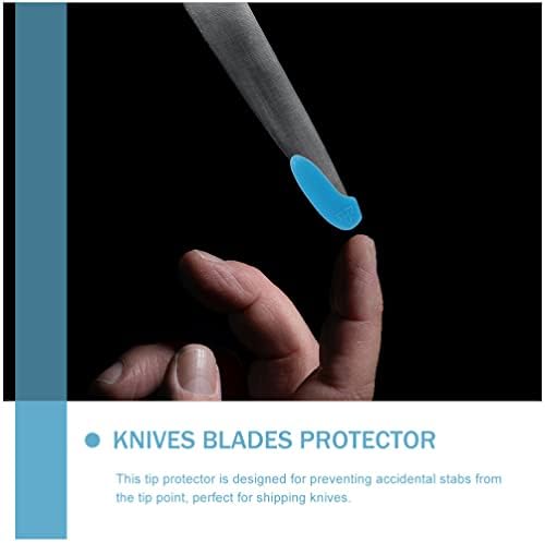 Protective knife tip sleeves