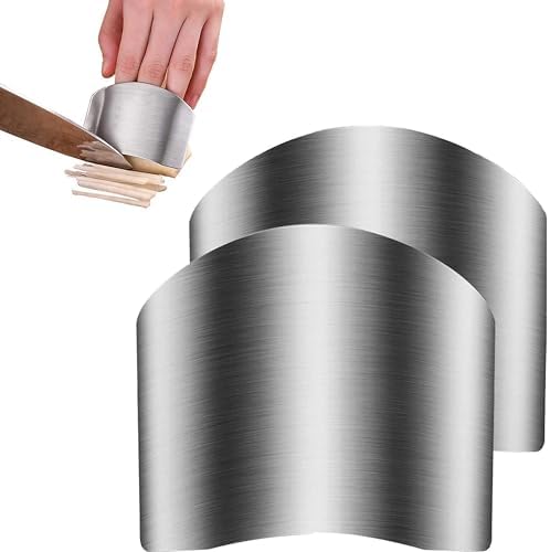 Stainless Steel Fingers Guard 2pcs for Cutting Safety