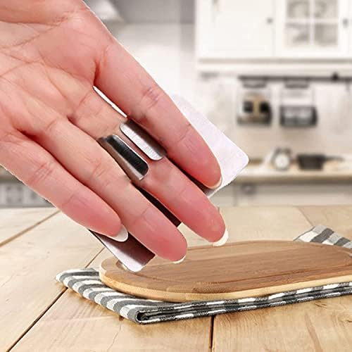 Stainless Steel Finger Guards for Cutting Food