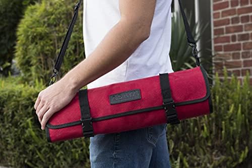 Set Up Your Kitchen Perfectly with Asayas Canvas Chef Knife Roll Bag