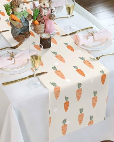 Easter Table Runner Soft Durable 13x90 inches