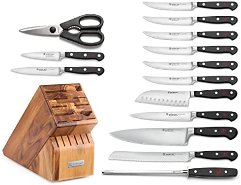 WSTHOF CLASSIC 15-Piece Knife Block Set