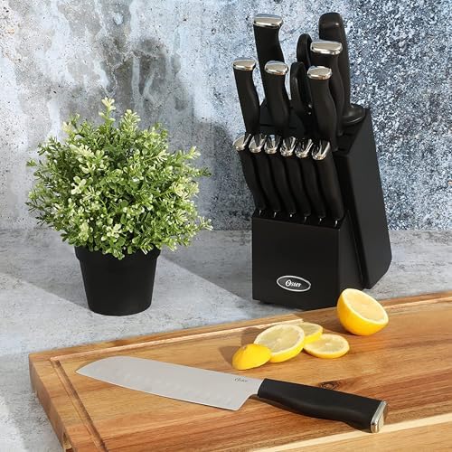 Oster Langmore 15 Piece Stainless Steel Cutlery Set With Black Box