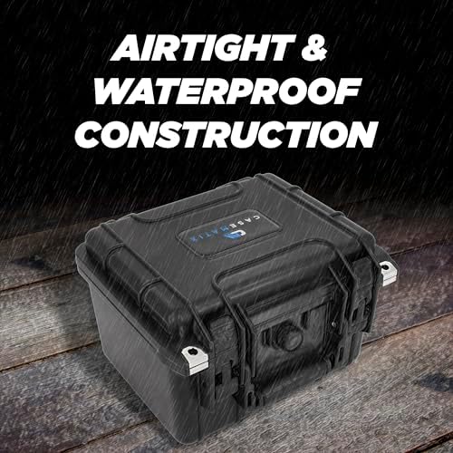 CaseMatix 25 Folding Knife Case Waterproof Lockable