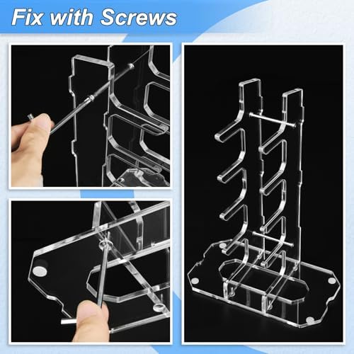 UVIS Acrylic EDC Knife Display Stand for Multitool Pocket Knives