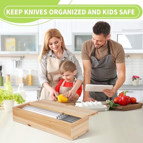 Secure Knife Storage Box for Kitchens