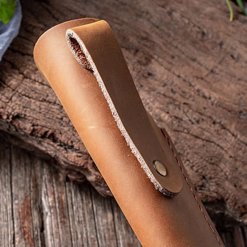 MiOYOOW Leather Knife Sheath for Camping and Kitchen Use 1