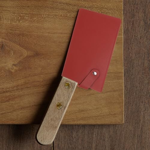 PATIKIL_encoded PU Leather Knife Sheath - Waterproof Durable Kitchen Knives Protector