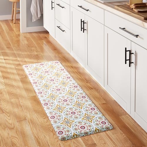 FIESTA Postiano Tiles Comfort Kitchen Runner Mat Non-Slip 20x55