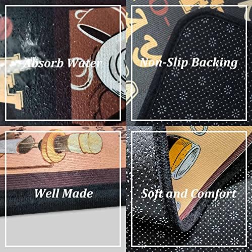 Stylish and Durable Coffee Kitchen Mats