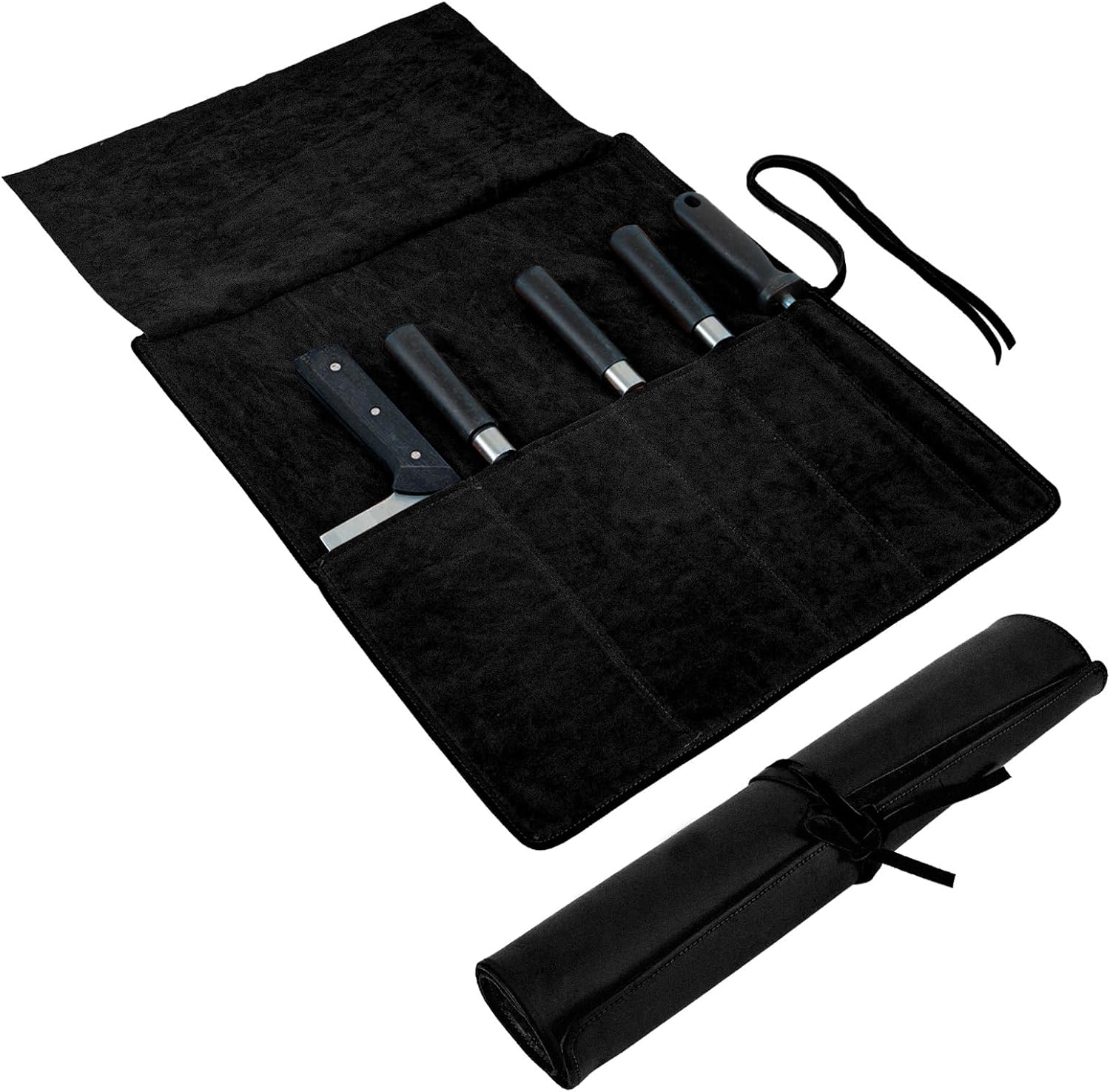 Professional Chef Knife Roll with 5 Slots