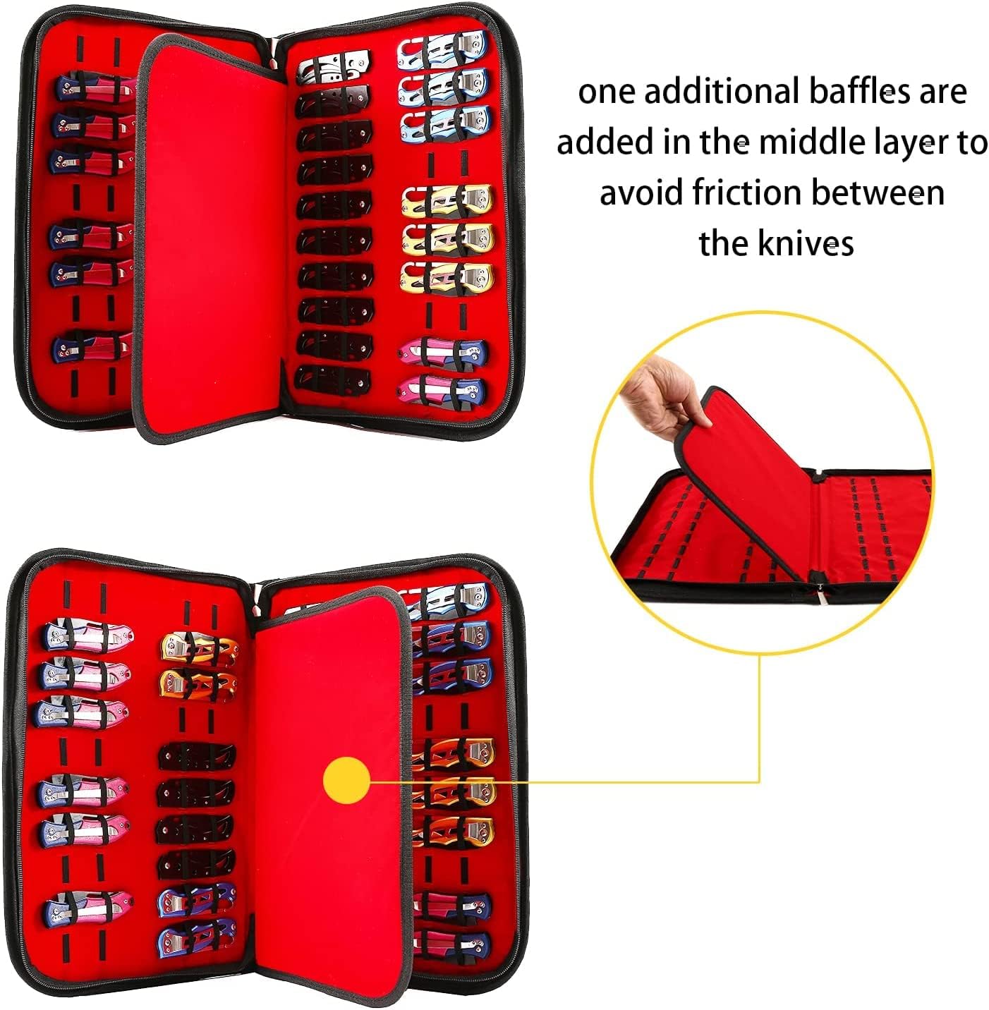 Qchengsan Butterfly Folding Knife Holder