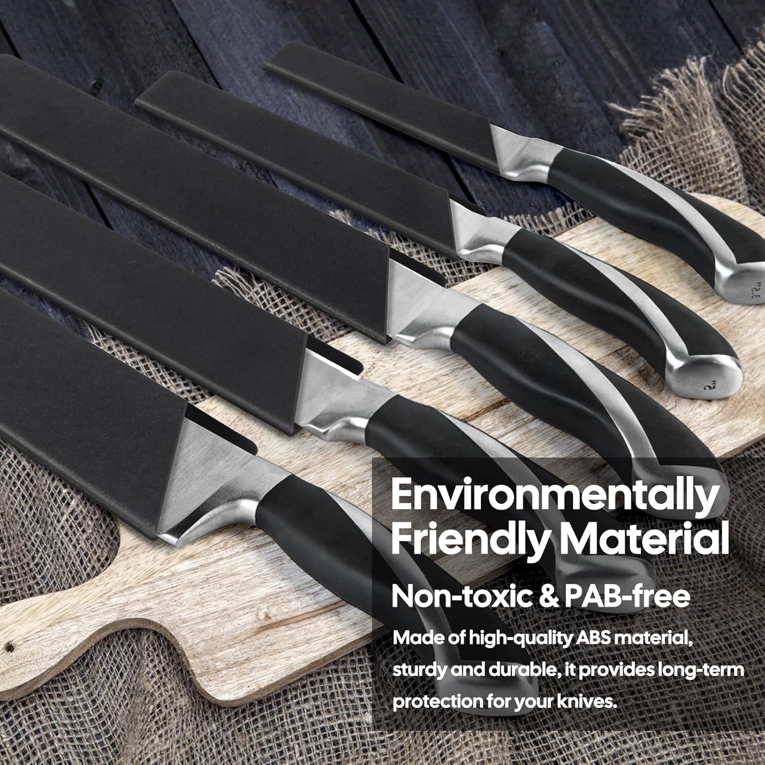 WIOR Knife Edge Guard Set 12-Piece Universal Protection