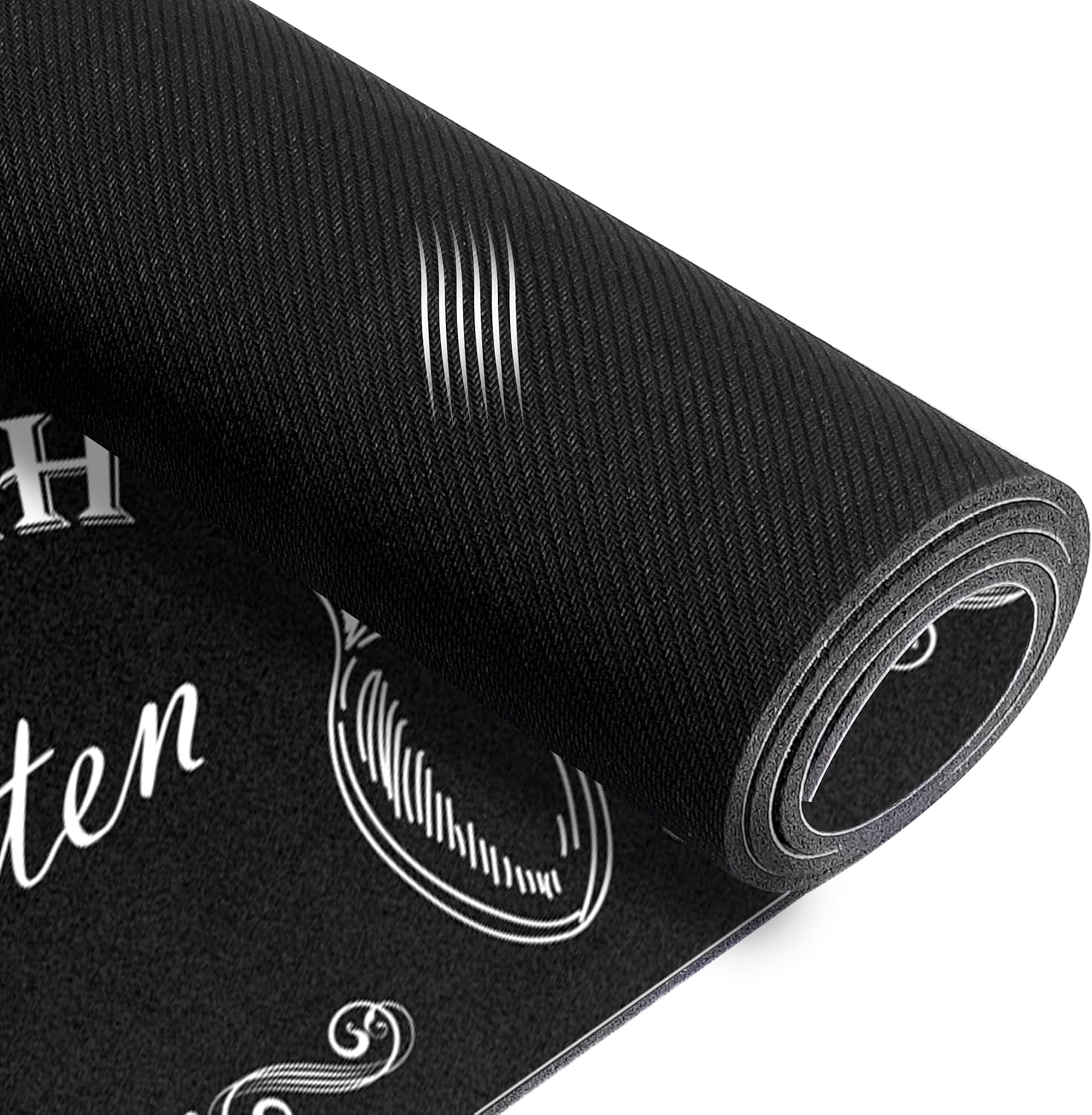 HOLVDENG 2-Piece Kitchen Mat Set for Non-Slip Comfort